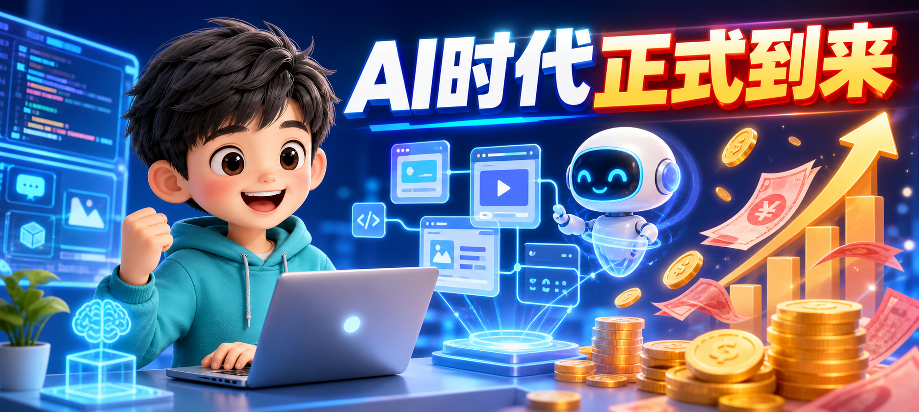 AI时代正式到来课程封面